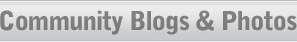 Commmunity Blogs & Photos