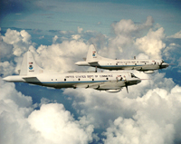 WP-3D Lockheed Orion aircraft.